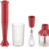 Alessi Staafmixer Set Plissé - Rood - Michele De Lucchi - MDL10S R 2 Alessi Staafmixer Set Plissé - Rood - Michele De Lucchi - MDL10S R -Goedkope Keuken Benodigdheden MDL10S R A4 3500pxl