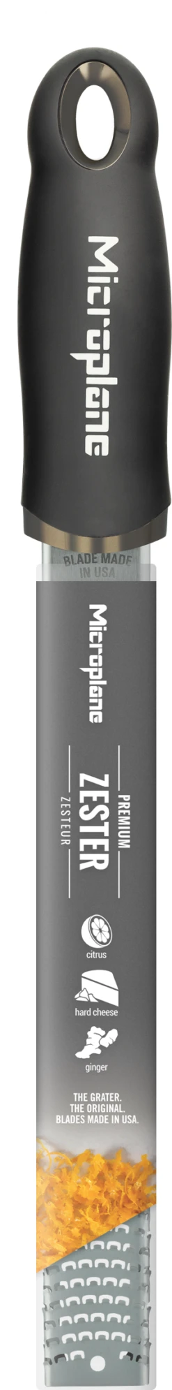Microplane Rasp Premium Classic - Fijn - Zwart -Goedkope Keuken Benodigdheden Microplane Premium Classic 46020 Zester Black decall