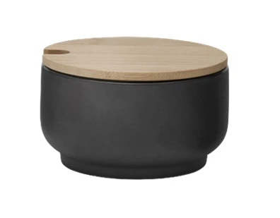 Stelton Suikerpot Theo Black 100 Ml