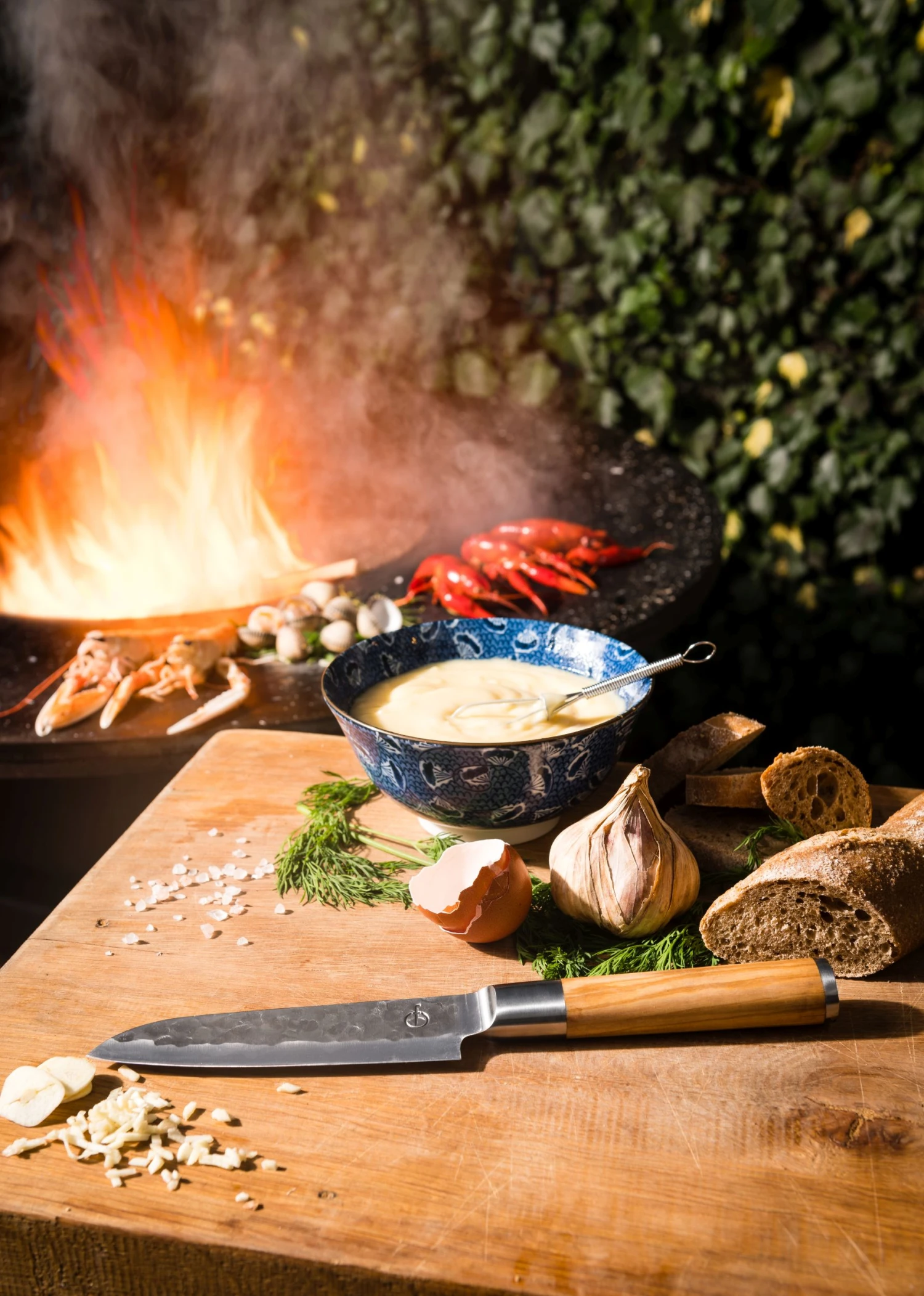 Forged Santokumes Olive 14 cm Forged Santokumes Olive 14 Cm -Goedkope Keuken Benodigdheden OliveSantoku14cm SF 3