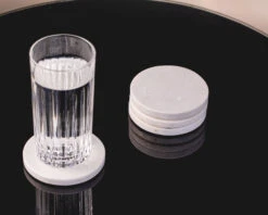 Jay Hill Onderzetters Marmer - Wit - ø 10 Cm - 4 Stuks -Goedkope Keuken Benodigdheden Onderzetter 1