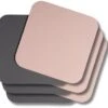 Jay Hill Onderzetters - Vegan Leer - Grijs / Roze - Dubbelzijdig - 10 X 10 Cm - 6 Stuks -Goedkope Keuken Benodigdheden Ontwerp zonder titel 5 3