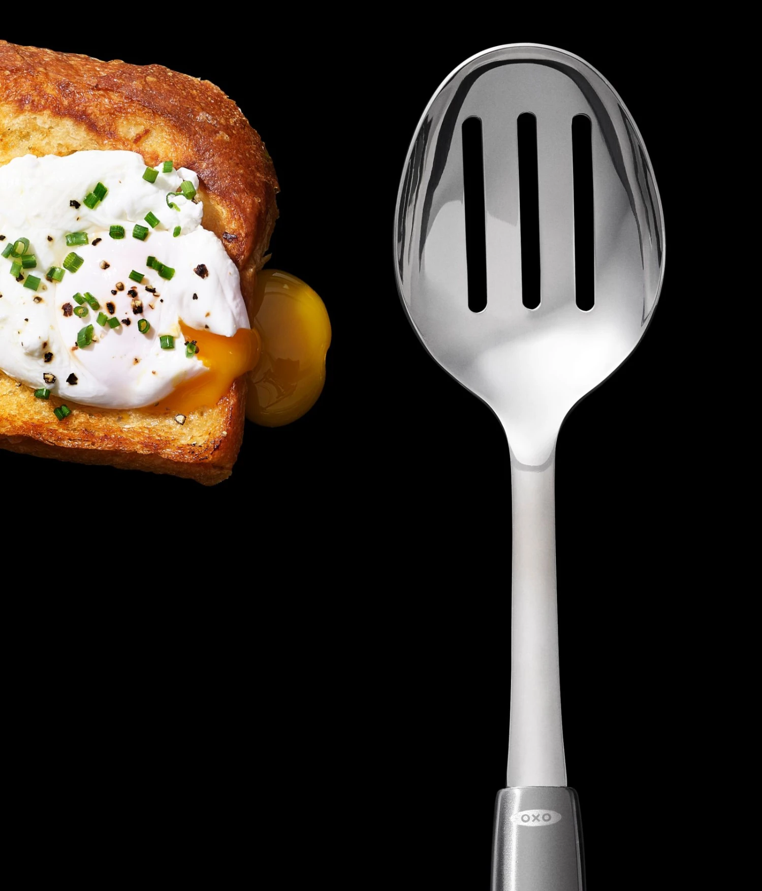 OXO Good Grips Groentelepel met Sleuven Steel OXO Good Grips Groentelepel Met Sleuven Steel -Goedkope Keuken Benodigdheden Oxo Groentelepel Met Sleuven Steel 2