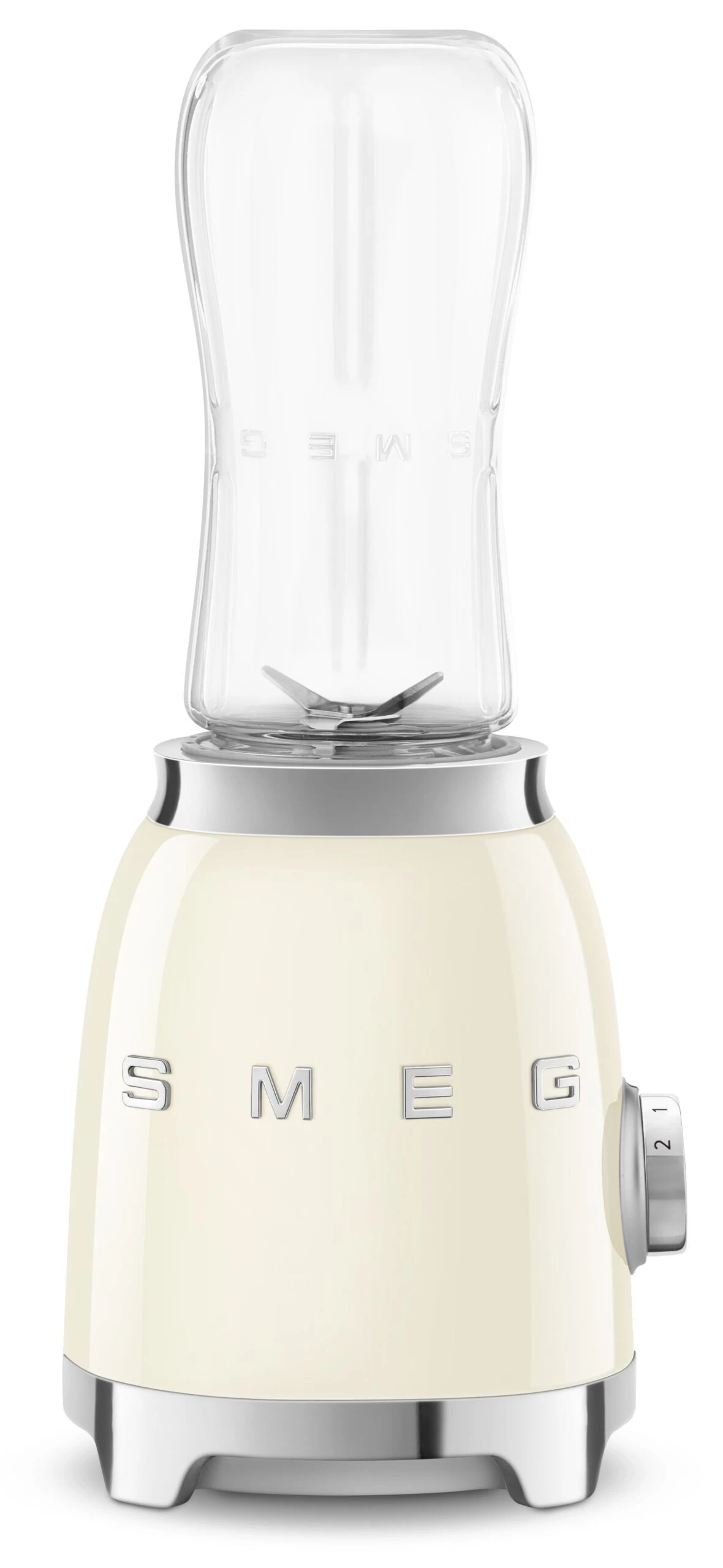 SMEG Smoothie Blender - compact - Creme - 600 ml - PBF01CREU SMEG Smoothie Blender - Compact - Creme - 600 Ml - PBF01CREU -Goedkope Keuken Benodigdheden PBF01CREU scaled