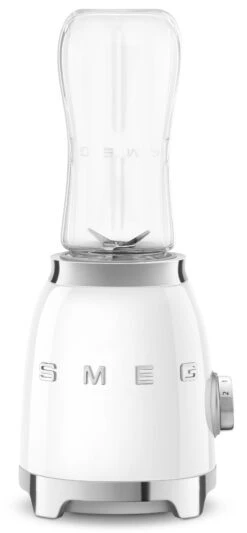 SMEG Smoothie Blender - Compact - Wit - 600 Ml - PBF01WHEU