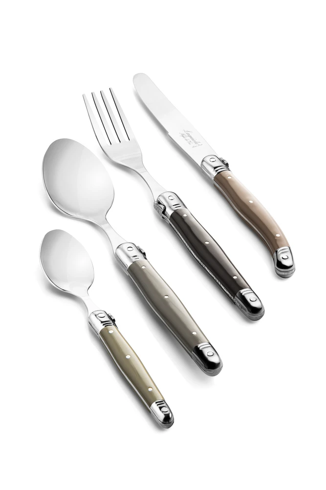 Laguiole Style de Vie Bestekset Premium Line - Treasure - 24 delig / 6 personen Laguiole Style De Vie Bestekset Premium Line - Treasure - 24 Delig / 6 Personen -Goedkope Keuken Benodigdheden PrCouvTreas
