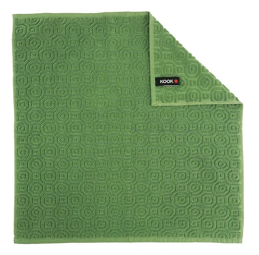 KOOK Keukenhanddoek Inka Groen 50 x 50 cm KOOK Keukenhanddoek Inka Groen 50 X 50 Cm -Goedkope Keuken Benodigdheden R19.437LIG 1