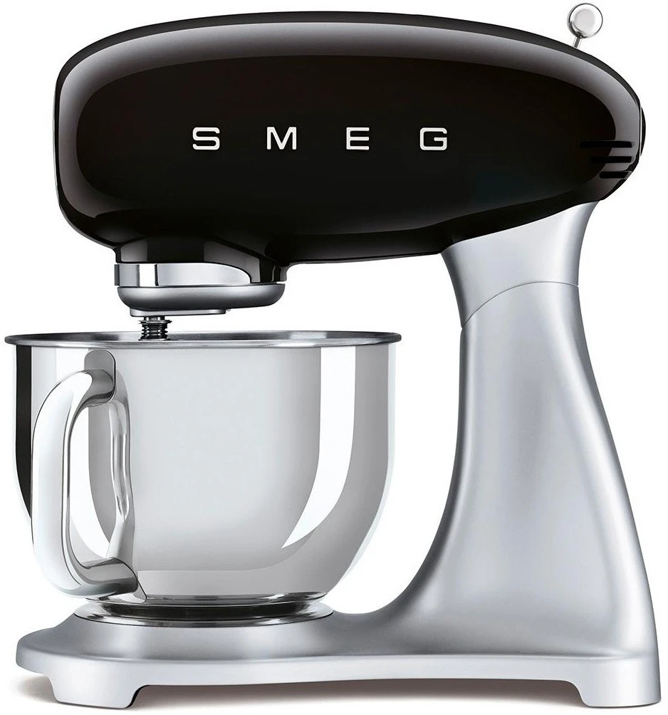 SMEG Keukenmachine - 800 W - zwart - 4.8 liter - SMF02BLEU SMEG Keukenmachine - 800 W - Zwart - 4.8 Liter - SMF02BLEU -Goedkope Keuken Benodigdheden SMEG keukenmachine zwart