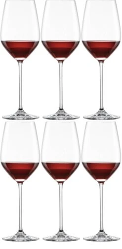 Schott Zwiesel Wijnglazen Fortissimo - Set 18 Delig - Witte En Rode Wijnglazen & Gin Tonic Glazen -Goedkope Keuken Benodigdheden Schott Zwiesel Wijnglazen Fortissimo 500 ml 6 Stuks