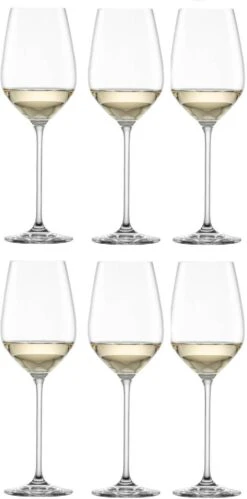 Schott Zwiesel Wijnglazen Fortissimo - Set 18 Delig - Witte En Rode Wijnglazen & Gin Tonic Glazen -Goedkope Keuken Benodigdheden Schott Zwiesel Witte Wijnglazen Fortissimo 420 ml 6 Stuks