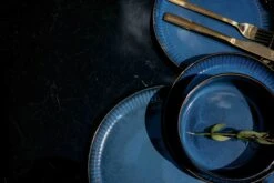 Jay Hill Ontbijtborden Aride ø 21 Cm - 4 Stuks -Goedkope Keuken Benodigdheden Silhoutte Blauw 1 2