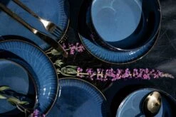 Jay Hill Ontbijtborden Aride ø 21 Cm - 4 Stuks -Goedkope Keuken Benodigdheden Silhoutte Blauw 3 2