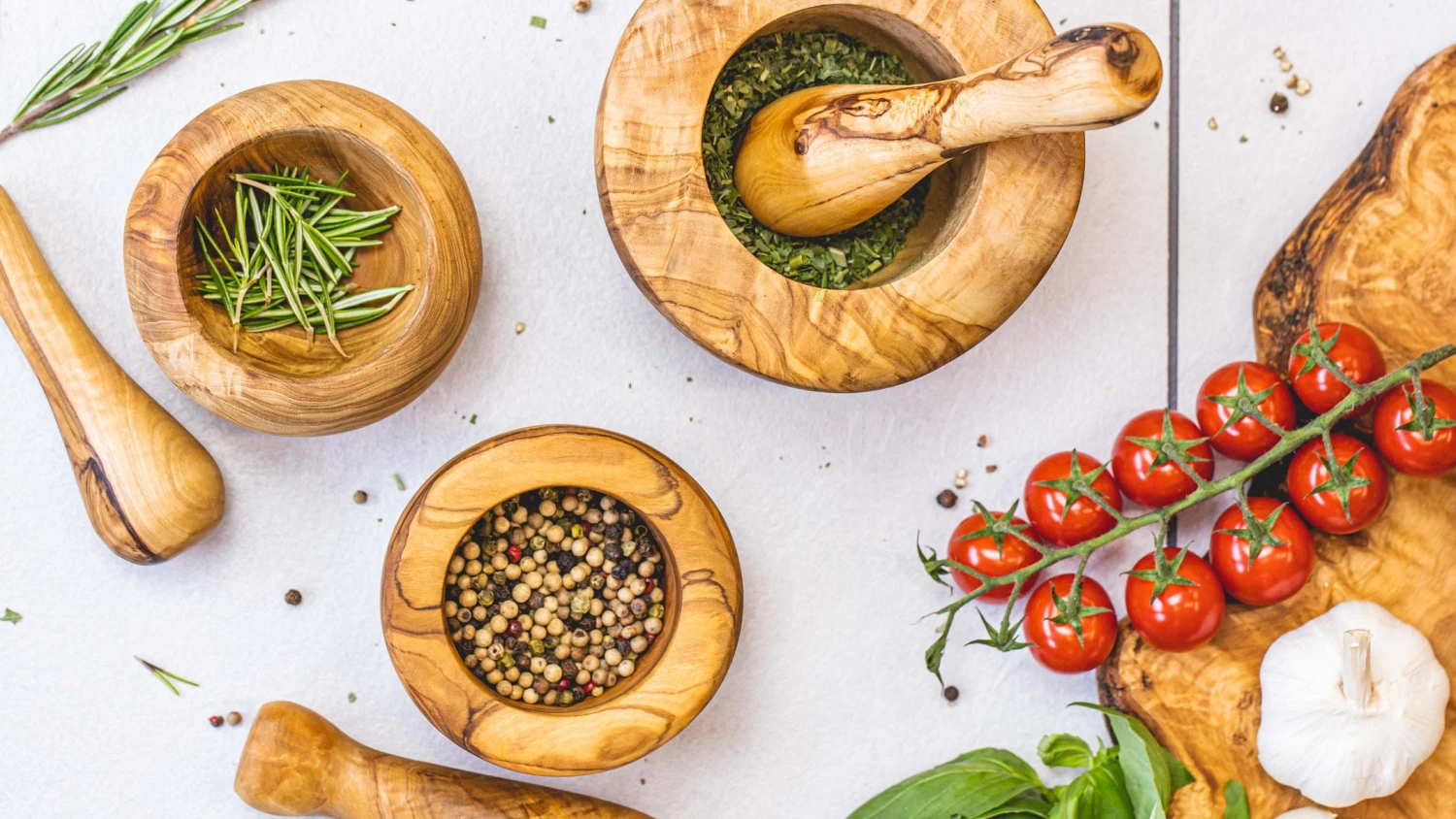 Jay Hill Vijzel Tunea - Olijfhout - ø 10 cm Jay Hill Vijzel Tunea - Olijfhout - ø 10 Cm -Goedkope Keuken Benodigdheden Tunea 24 1