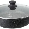 Westinghouse Hapjespan Marble - ø 32 Cm / 6 Liter - Standaard Anti-aanbaklaag 1 Westinghouse Hapjespan Marble - ø 32 Cm / 6 Liter - Standaard Anti-aanbaklaag -Goedkope Keuken Benodigdheden WCCC0009L Low Casserole main rivet logo