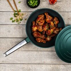 Westinghouse Wokpan Performance - Gracious Green - ø 28 Cm - Standaard Anti-aanbaklaag -Goedkope Keuken Benodigdheden WCCW0095028SG 14 1