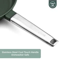 Westinghouse Wokpan Performance - Gracious Green - ø 28 Cm - Standaard Anti-aanbaklaag -Goedkope Keuken Benodigdheden WCCW0095028SG 5 1