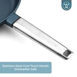 Westinghouse Grillpan Performance - Bravery Blue - 28 X 28 Cm - Standaard Anti-aanbaklaag -Goedkope Keuken Benodigdheden WCFP0095G28BL 5