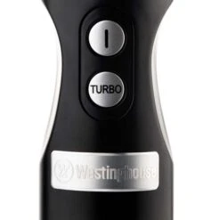Westinghouse Staafmixer Retro Collections - 600 W - Liquorice Black - WKHBS270BK -Goedkope Keuken Benodigdheden WKHBS270BK Retro Hand Blender 2 600x600 1