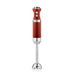 Westinghouse Staafmixer Retro Collections - 600 W - Cranberry Red - WKHBS270RD -Goedkope Keuken Benodigdheden WKHBS270RD Retro Hand Blender 1 600x600 1