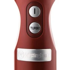 Westinghouse Staafmixer Retro Collections - 600 W - Cranberry Red - WKHBS270RD -Goedkope Keuken Benodigdheden WKHBS270RD Retro Hand Blender 2 600x600 1