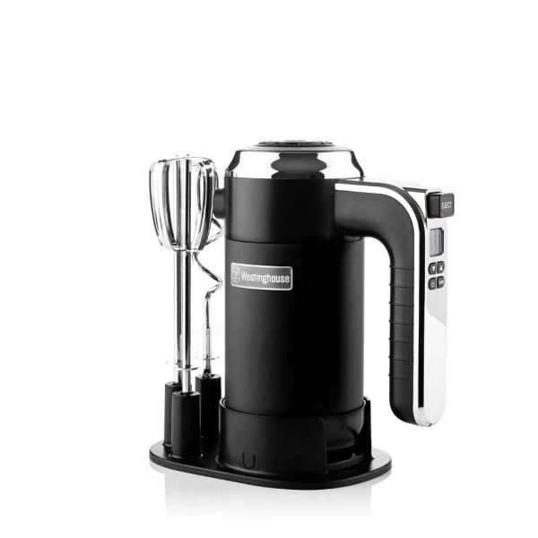 Westinghouse Handmixer Retro Collections - 6 standen - liquorice black - WKHM250BK Westinghouse Handmixer Retro Collections - 6 Standen - Liquorice Black - WKHM250BK -Goedkope Keuken Benodigdheden WKHM250BK Retro Hand Mixer 1 600x600 1