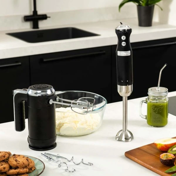 Westinghouse Handmixer Retro Collections - 6 standen - liquorice black - WKHM250BK Westinghouse Handmixer Retro Collections - 6 Standen - Liquorice Black - WKHM250BK -Goedkope Keuken Benodigdheden WKHM250BK Retro Hand Mixer 5 600x600 1