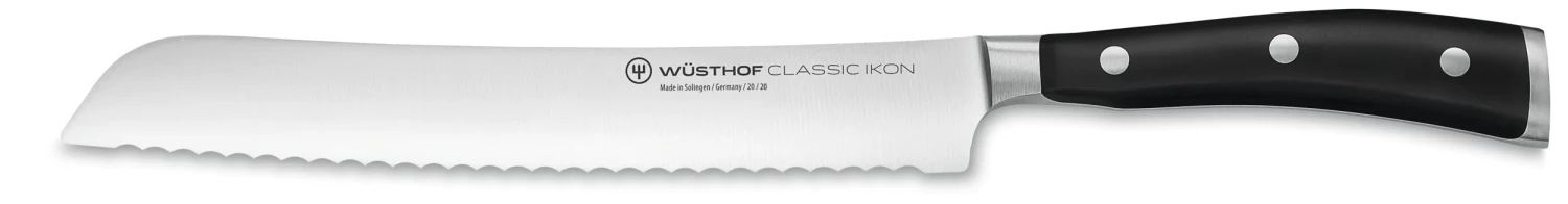 Wusthof Broodmes Classic Ikon 20 cm Wusthof Broodmes Classic Ikon 20 Cm -Goedkope Keuken Benodigdheden Wusthof Broodmes Classic Ikon 20cm 1