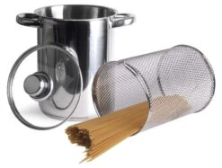 Cooking Pastapan / Aspergepan - RVS - ø 16 Cm / 4.0 Liter -Goedkope Keuken Benodigdheden aspergepan 0