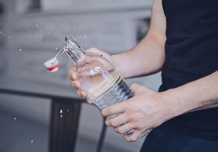 Bormioli Rocco Beugelfles / Weckfles Officina 1825 - Transparant - 1.2 liter Bormioli Rocco Beugelfles / Weckfles Officina 1825 - Transparant - 1.2 Liter -Goedkope Keuken Benodigdheden bormioli karaf