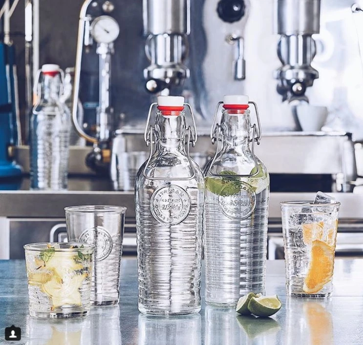 Bormioli Rocco Beugelfles / Weckfles Officina 1825 - Transparant - 1.2 liter Bormioli Rocco Beugelfles / Weckfles Officina 1825 - Transparant - 1.2 Liter -Goedkope Keuken Benodigdheden bormioli waterflessen