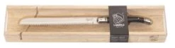 Laguiole Style De Vie Broodmes Zwart Met Stokbroodplank