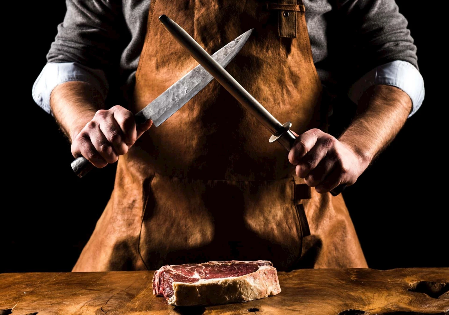 Forged Aanzetstaal Brute Intense 26 cm Forged Aanzetstaal Brute Intense 26 Cm -Goedkope Keuken Benodigdheden bruintaanzet 25B15D