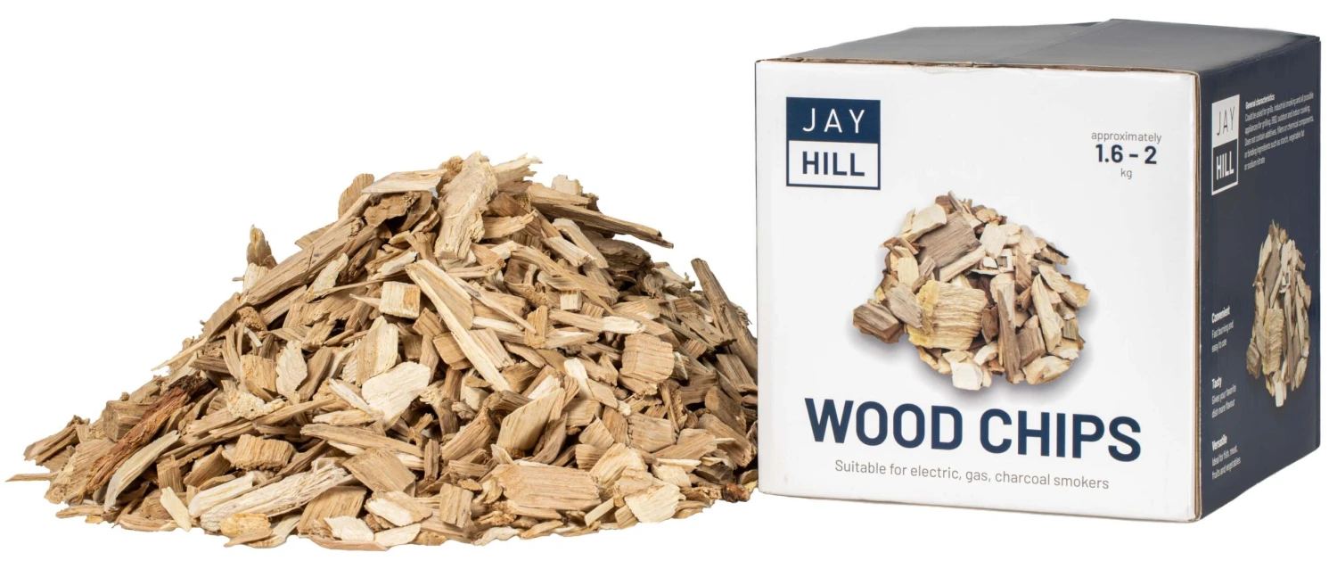 Jay Hill Rookchips - Eik - 2 kg Jay Hill Rookchips - Eik - 2 Kg -Goedkope Keuken Benodigdheden chips oak 1 scaled