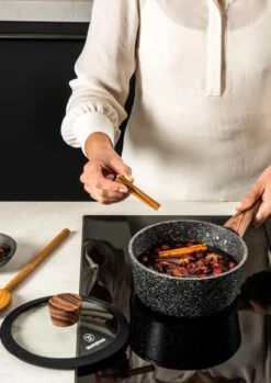 Westinghouse Steelpan Marble Wood - ø 20 Cm / 2.1 Liter 4 Westinghouse Steelpan Marble Wood - ø 20 Cm / 2.1 Liter -Goedkope Keuken Benodigdheden dgasga 1