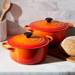 Le Creuset Braadpan Signature - Oranjerood - ø 28 Cm / 6.7 Liter -Goedkope Keuken Benodigdheden download 24