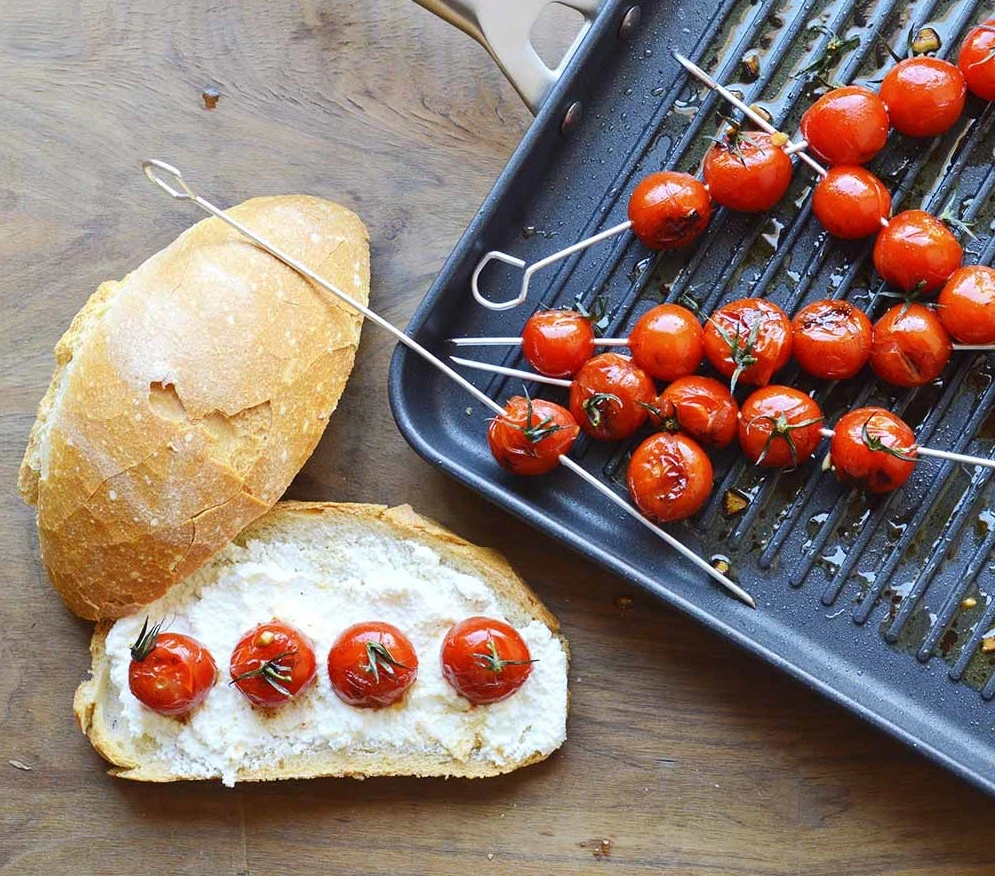 Valira Grillpan Aire - 28 x 28 cm - standaard anti-aanbaklaag Valira Grillpan Aire - 28 X 28 Cm - Standaard Anti-aanbaklaag -Goedkope Keuken Benodigdheden grillpansfeerfoto