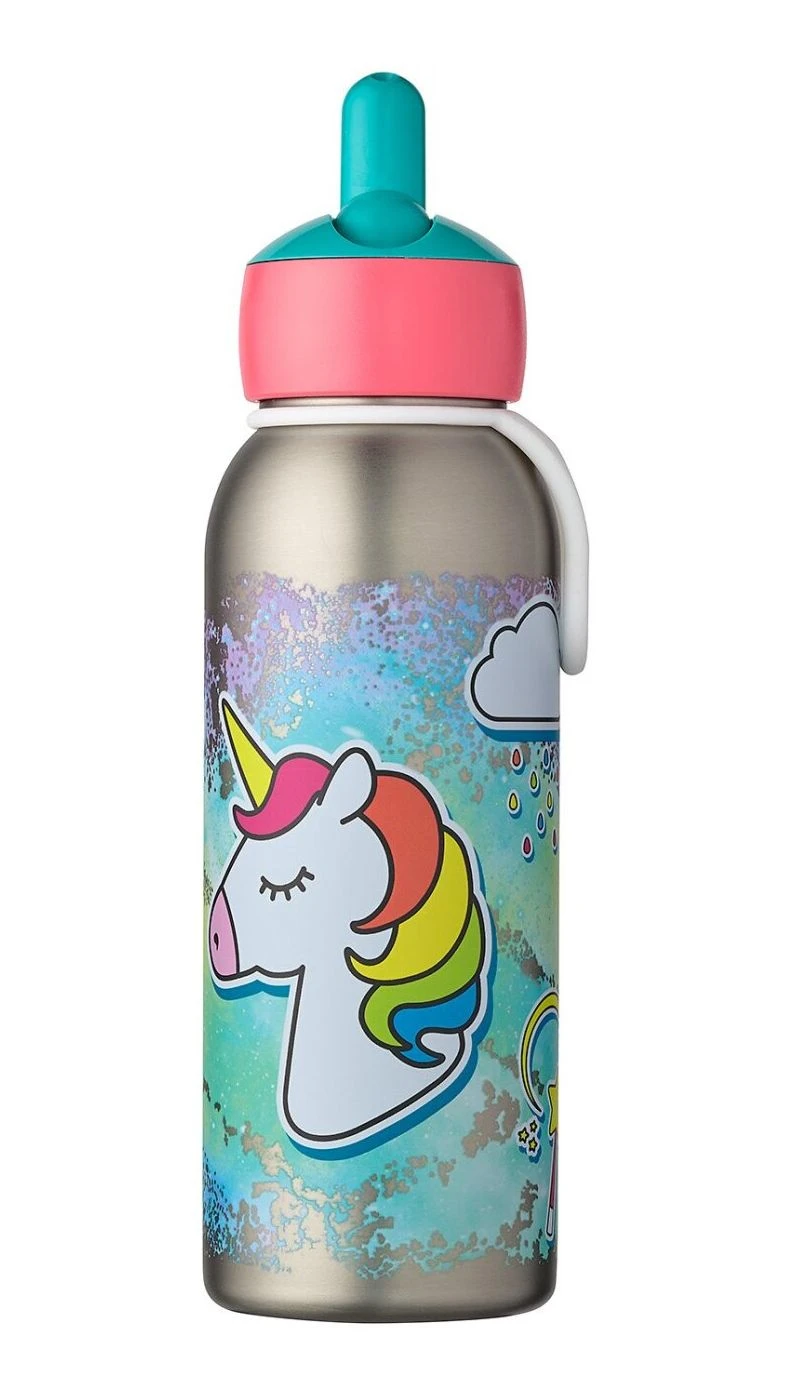 Mepal Schoolbeker Flip-up Campus Unicorn 350 ml Mepal Schoolbeker Flip-up Campus Unicorn 350 Ml -Goedkope Keuken Benodigdheden isoleerfles flip up campus 350 ml unicorn 1