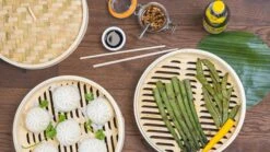 Sareva Stoommandje - Bamboe - 2-laags - ø 30 Cm -Goedkope Keuken Benodigdheden item 5 2