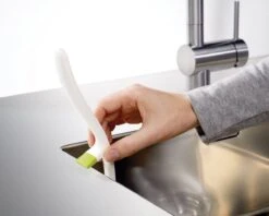 Joseph Joseph Afwasborstel Met Gootsteensteun - Edge - Antraciet -Goedkope Keuken Benodigdheden joseph joseph afwasborstel edge ingebouwd