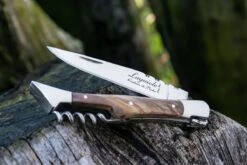 Laguiole Style De Vie Zakmes Met Kurkentrekker - Olijfhout -Goedkope Keuken Benodigdheden laguiole zakmes olijfhout kurkentrekker3