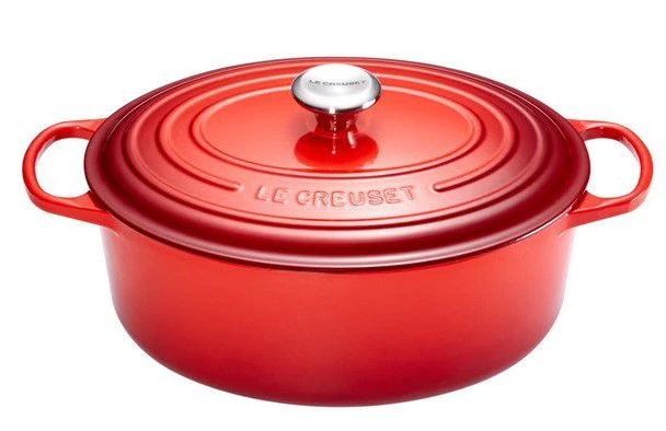 Le Creuset Braadpan Signature - Ovaal - Kersenrood - ø 33 cm / 7.5 liter Le Creuset Braadpan Signature - Ovaal - Kersenrood - ø 33 Cm / 7.5 Liter -Goedkope Keuken Benodigdheden le creuset braadpan kersenrood 29cm 1 1