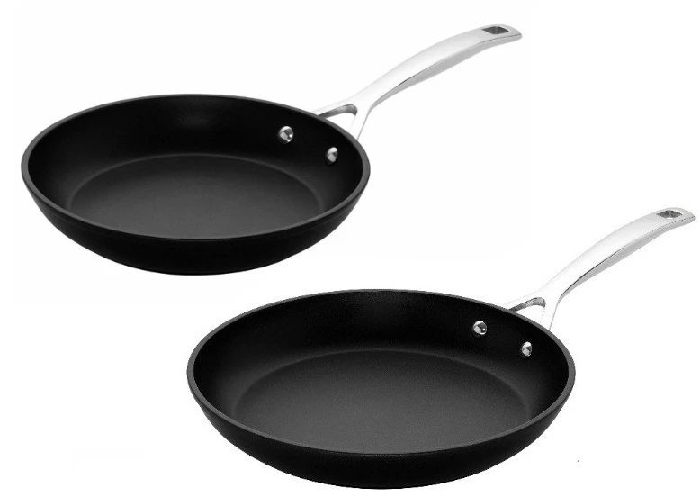 Le Creuset Koekenpannenset Les Forgées TNS - ø 24 en 28 cm - standaard anti-aanbaklaag Le Creuset Koekenpannenset Les Forgées TNS - ø 24 En 28 Cm - Standaard Anti-aanbaklaag -Goedkope Keuken Benodigdheden le creuset pannenset