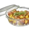 Sareva Ovenschaal Met Deksel - Hittebestendig Glas - ø 21.5 Cm / 2 Liter -Goedkope Keuken Benodigdheden los 4 1 1