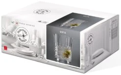 Bormioli Rocco Whiskey Glazen Este - 390 Ml - 6 Stuks -Goedkope Keuken Benodigdheden p002101