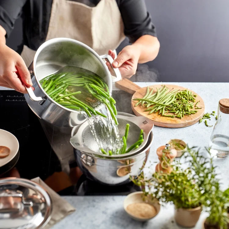 Demeyere 3 delige Pannenset / Kookpannenset (ø 18 / 20 / 24 cm) + Deksels Intense 5 - RVS Demeyere 3 Delige Pannenset / Kookpannenset (ø 18 / 20 / 24 Cm) + Deksels Intense 5 - RVS -Goedkope Keuken Benodigdheden pdp masonry content demeyere intense 5 stewpot handles