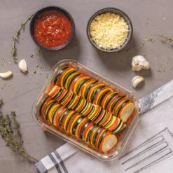 Sareva Glazen Vershoudbakje Cook & Fresh - Rechthoek - 4-delig 4 Sareva Glazen Vershoudbakje Cook & Fresh - Rechthoek - 4-delig -Goedkope Keuken Benodigdheden product 1 10