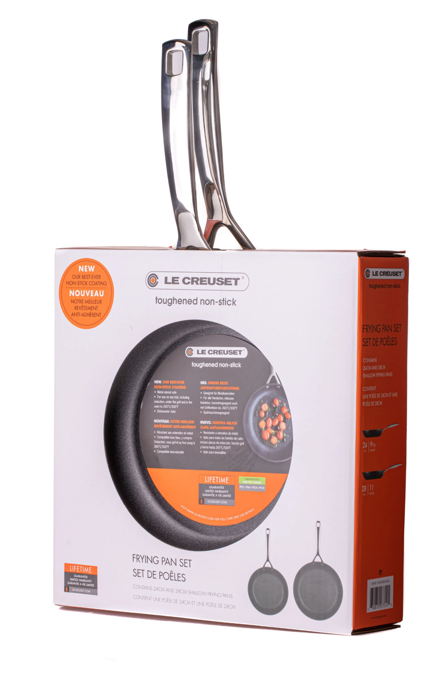 Le Creuset Koekenpannenset Les Forgées TNS - ø 24 en 28 cm - standaard anti-aanbaklaag Le Creuset Koekenpannenset Les Forgées TNS - ø 24 En 28 Cm - Standaard Anti-aanbaklaag -Goedkope Keuken Benodigdheden product 4 3 scaled