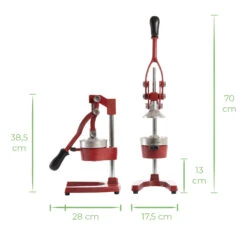 Sareva Citruspers - Gietijzer - Hevelmodel - Rood 9 Sareva Citruspers - Gietijzer - Hevelmodel - Rood -Goedkope Keuken Benodigdheden red 1@2x 80