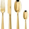 Sambonet Bestekset Flat - Goud - 24 Delig / 6 Personen 1 Sambonet Bestekset Flat - Goud - 24 Delig / 6 Personen -Goedkope Keuken Benodigdheden sambonet bestekset flat goud