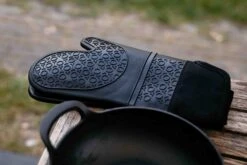 Jay Hill Ovenwant - Zwart - Siliconen - 38 Cm -Goedkope Keuken Benodigdheden sareva bbq handschoen siliconen